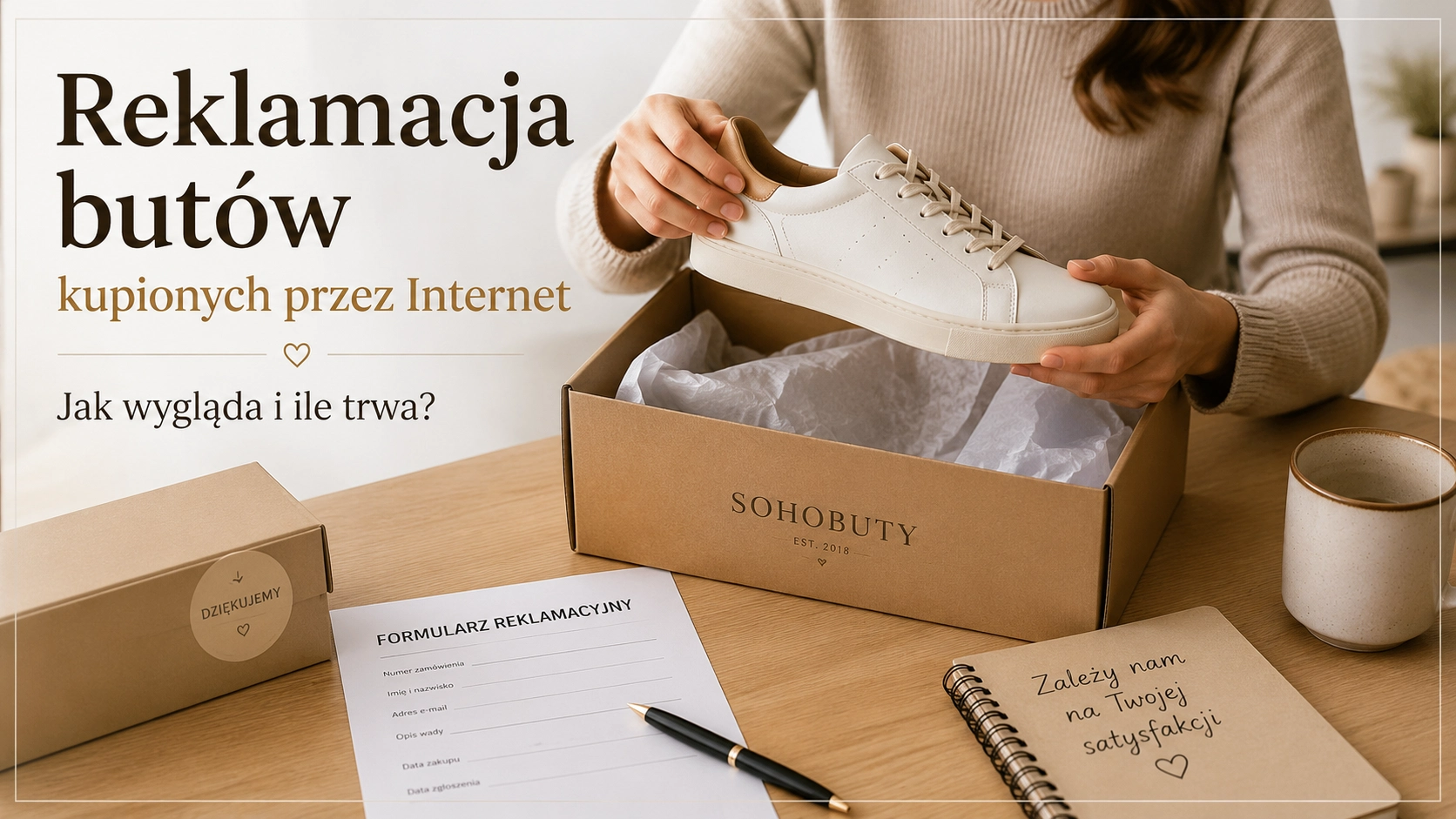 Reklamacja butów kupionych przez Internet – jak wygląda i ile trwa?